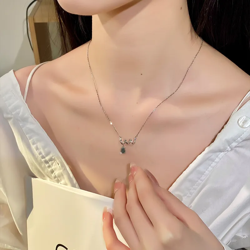 CGC Ice Glutinous Jadeite Necklaces Women's-1
