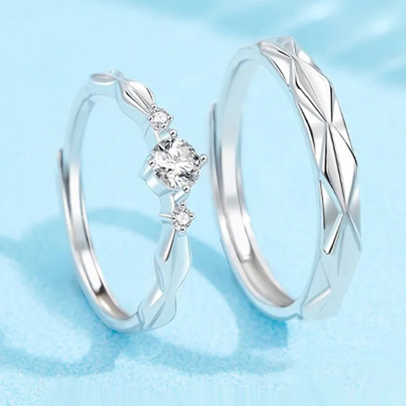 CGC S999 Fine Silver Adjustable Ring Unisex-2