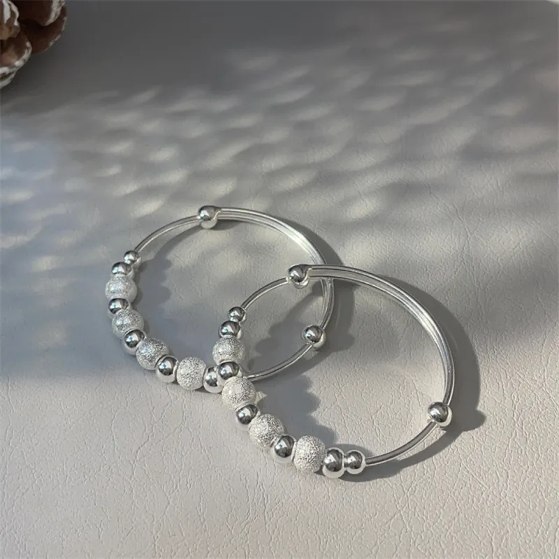 CGC S999 Fine Silver Sterling Silver Bracelets Kids'-3