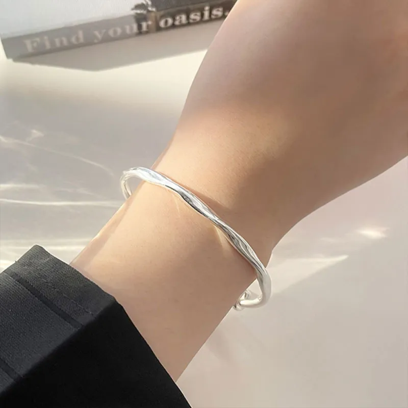 CGC S999 Fine Silver Bangles Unisex-3