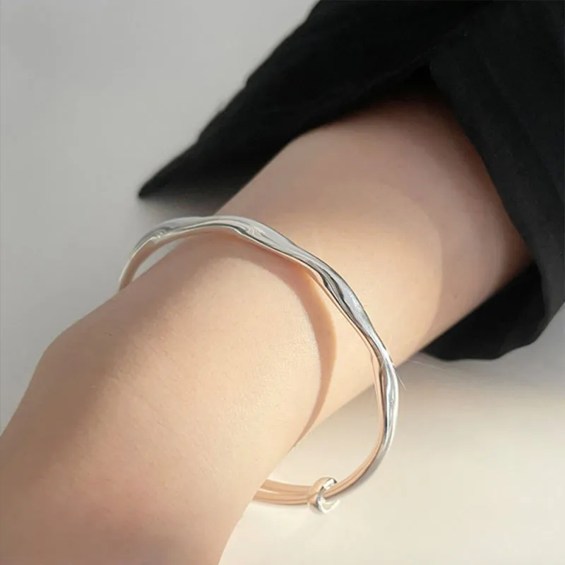 CGC S999 Fine Silver Bangles Unisex-2