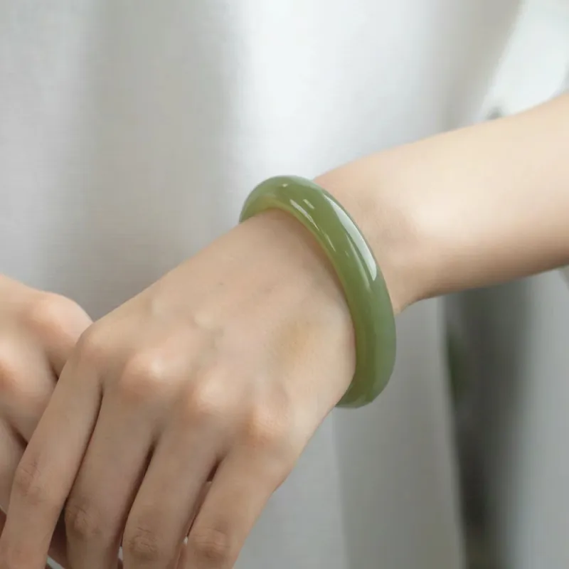 CGC Hetian Jade Bangles Women's-4