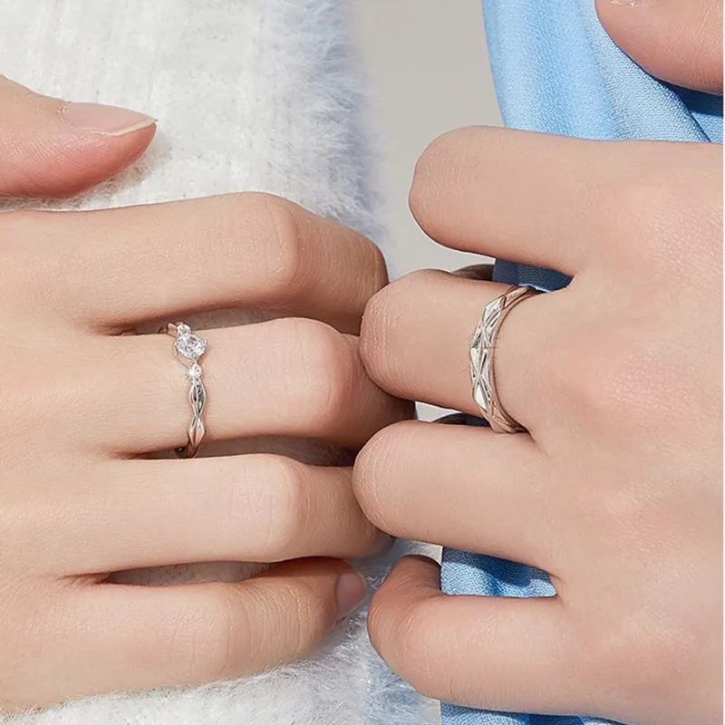 CGC S999 Fine Silver Adjustable Ring Unisex-4