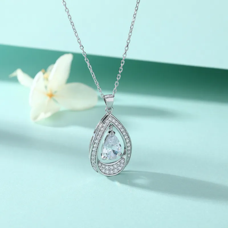 STUERY 925 Sterling Silver Necklaces Women's-5