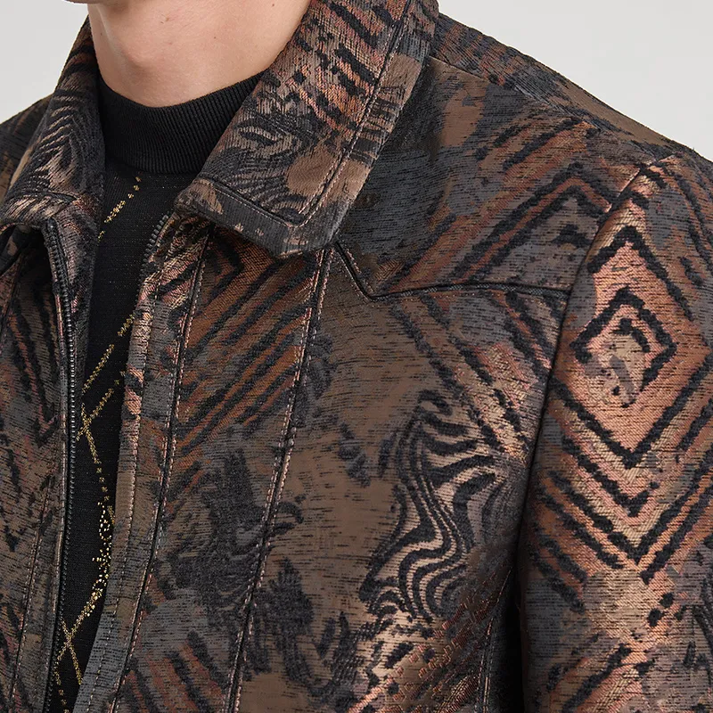 ANDREW MACKENZIE Coats Men's Coffee-2