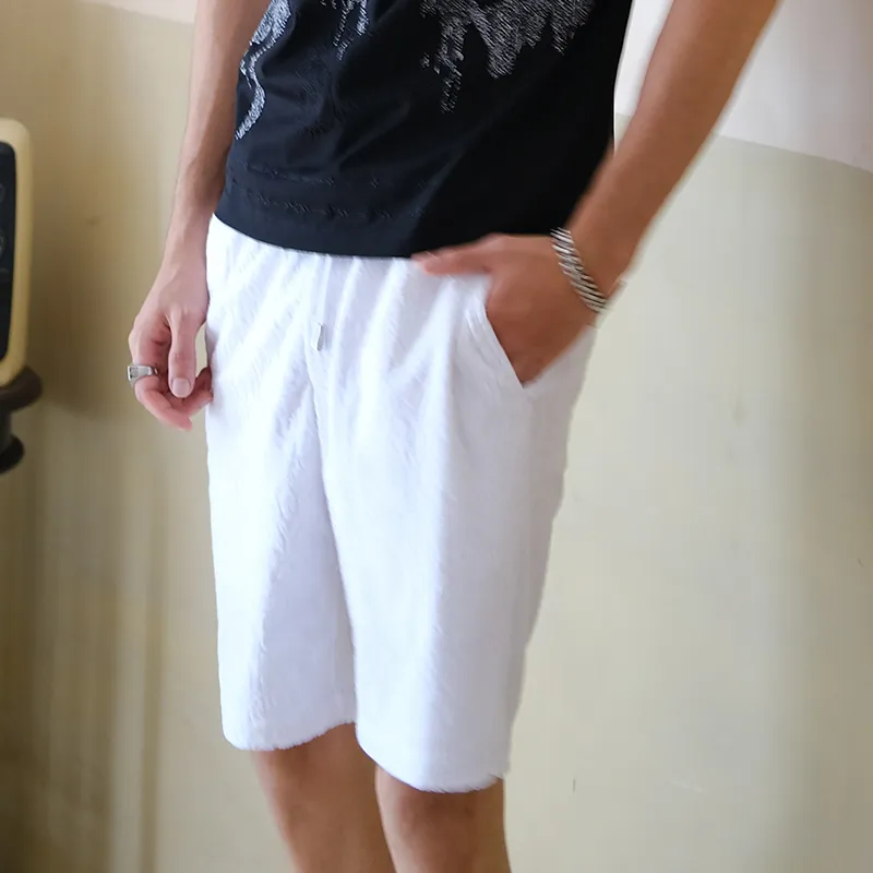 ANDREW MACKENZIE Casual Shorts Men's White-3