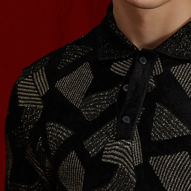 ANDREW MACKENZIE FW24 Knitwear Men's Gold-5
