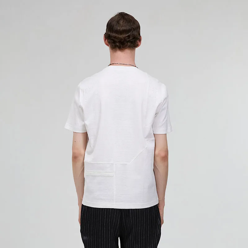ANDREW MACKENZIE T Shirts Men White-4