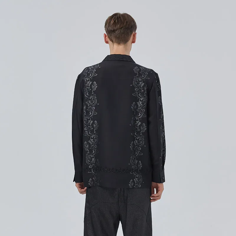 ANDREW MACKENZIE Shirts Men Black-2
