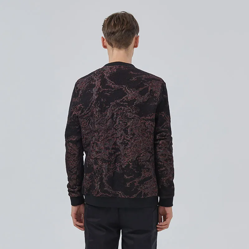 ANDREW MACKENZIE Knitwear Men Black Red-2