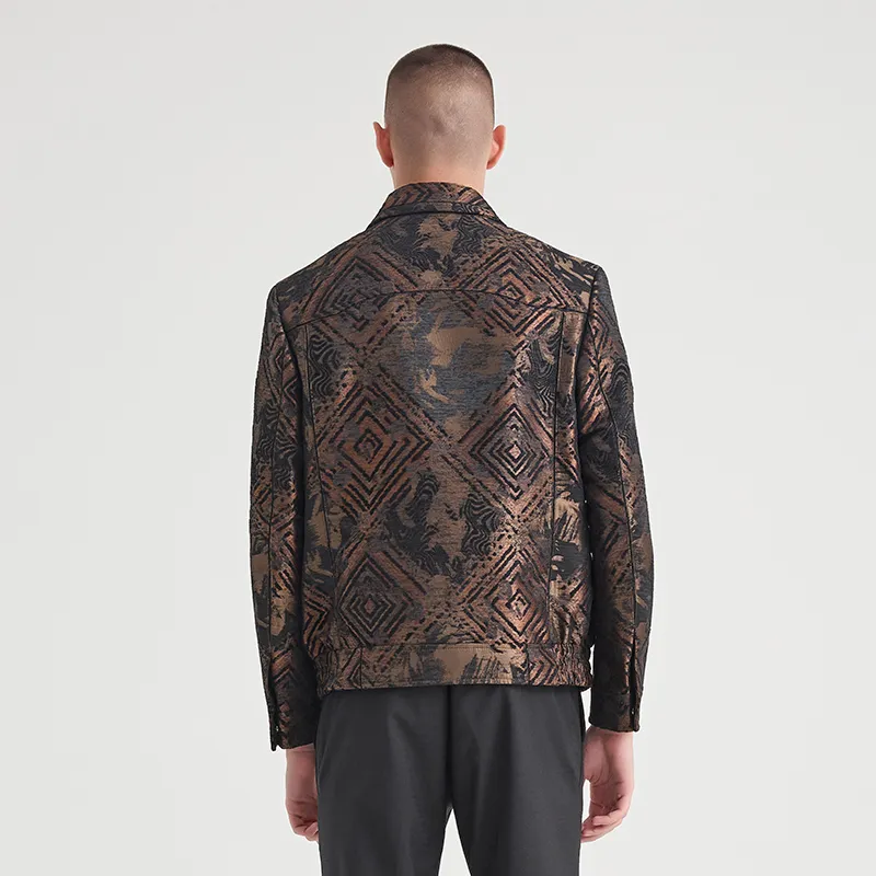 ANDREW MACKENZIE Coats Men's Coffee-3