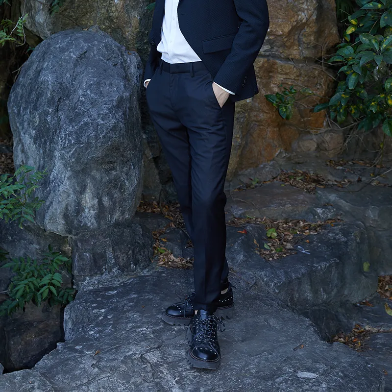 ANDREW MACKENZIE Suit Trouser Men's Black-5