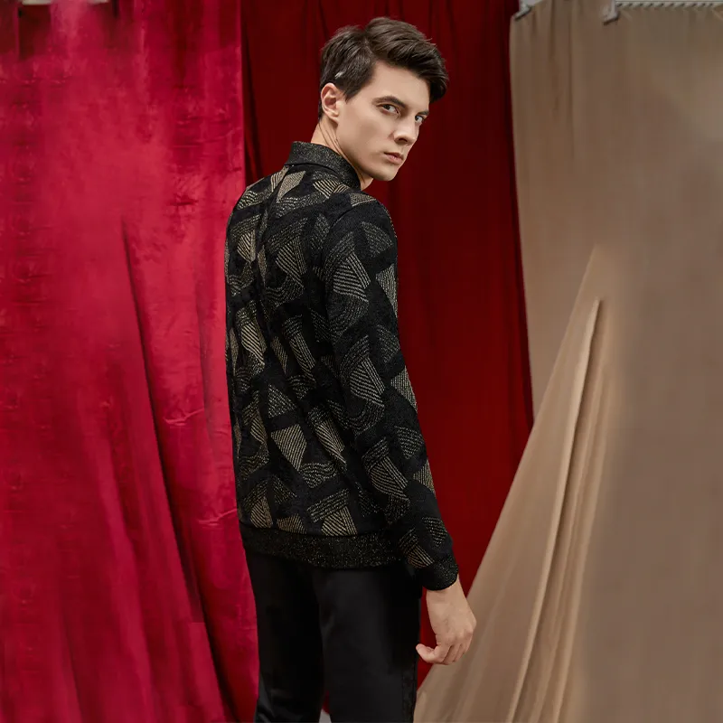 ANDREW MACKENZIE FW24 Knitwear Men's Gold-3