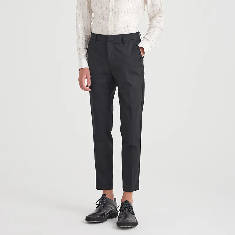 ANDREW MACKENZIE Suit Trousers Men Black-2