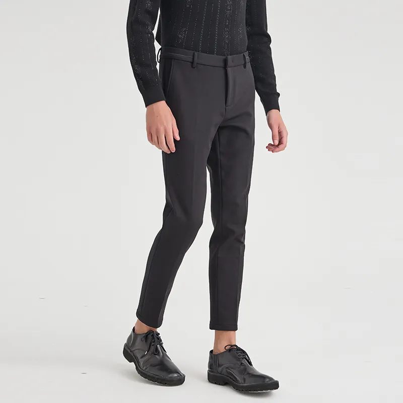 ANDREW MACKENZIE Suit Trousers Men Black-3