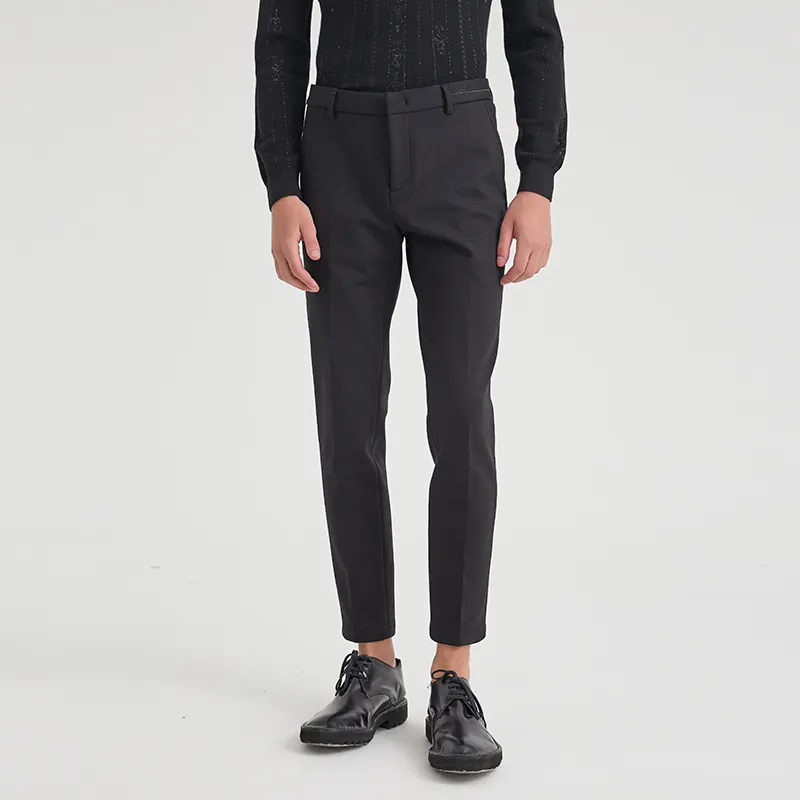 ANDREW MACKENZIE Suit Trousers Men Black-2