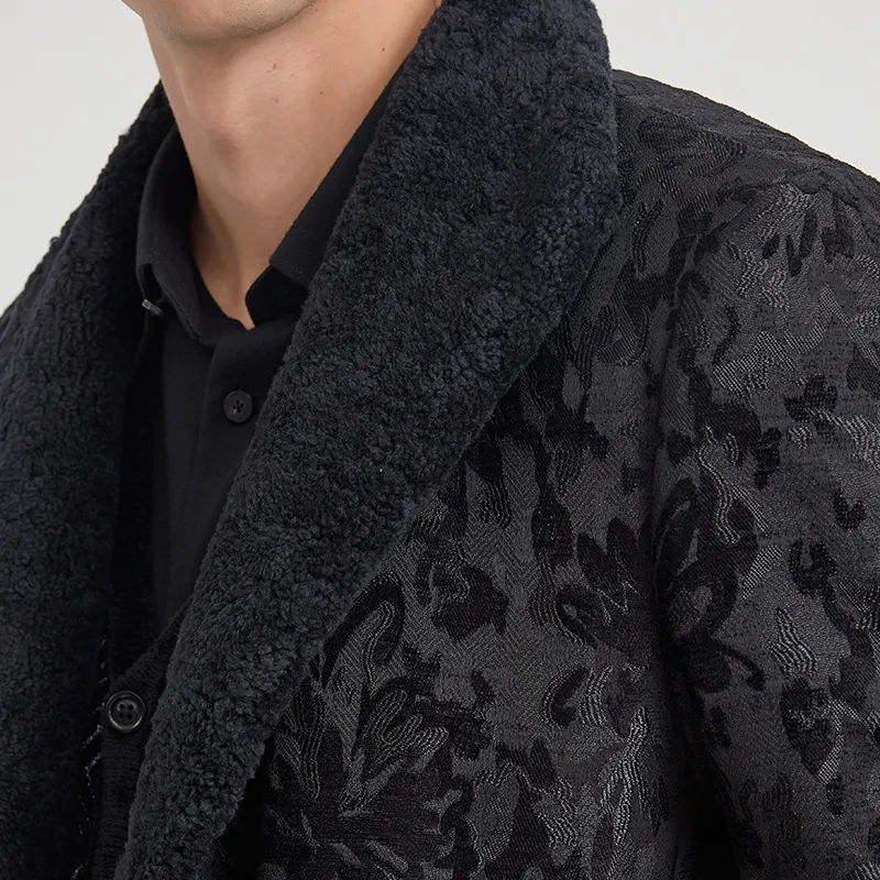 ANDREW MACKENZIE FW23 Coats Men's Black-4