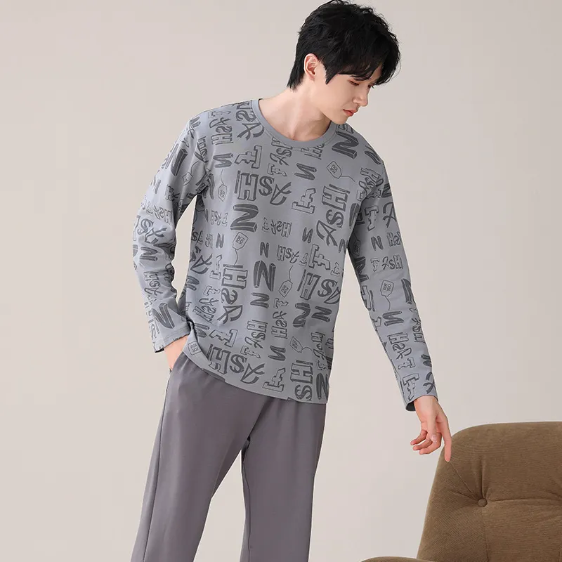 Urban Beauty Pajama Set Men's Image Color-2