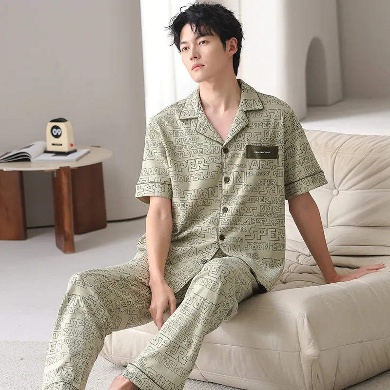 Urban Beauty Pajama Set Men's Image Color-2