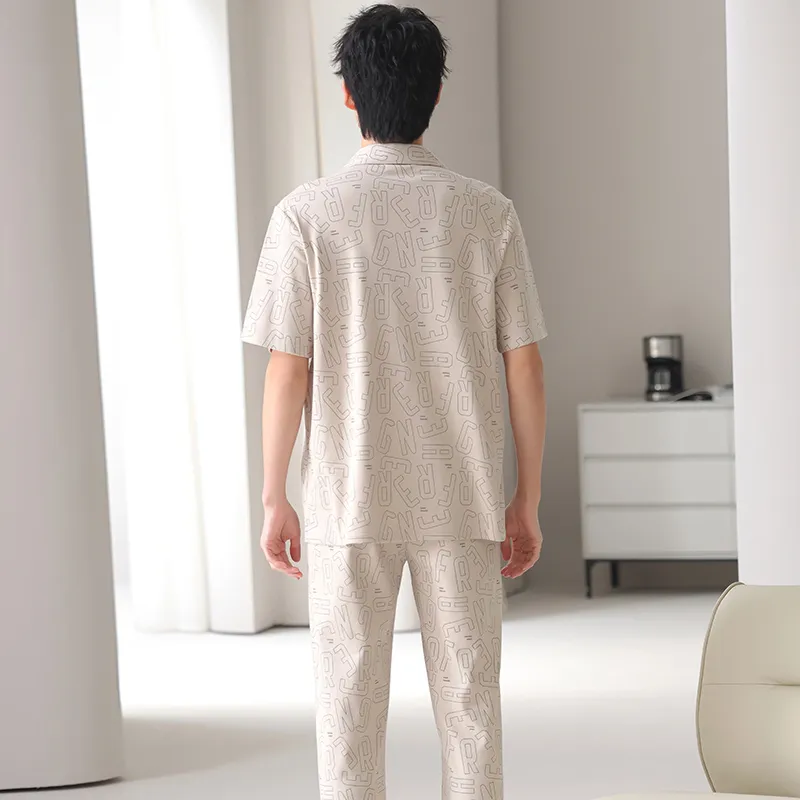 Urban Beauty Pajama Set Men's Image Color-4
