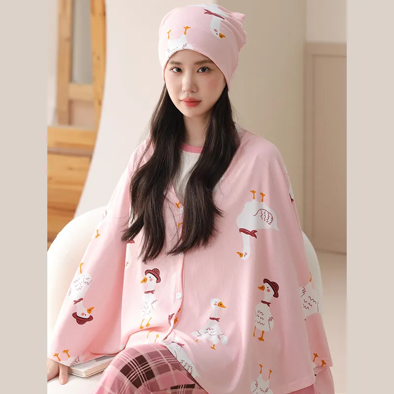 Urban Beauty Pajama Tops Women's Image Color-2