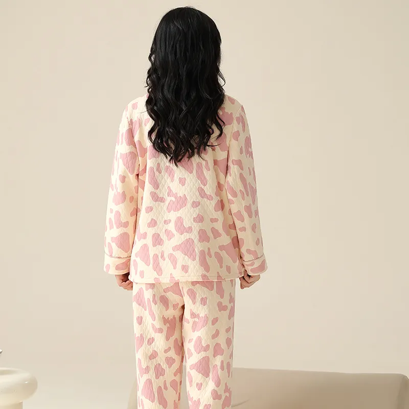 Urban Beauty Pajama Set Women's Light Pink-1