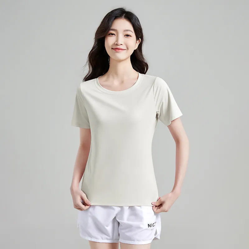 Urban Beauty T-Shirt Women's Cream Yellow-3