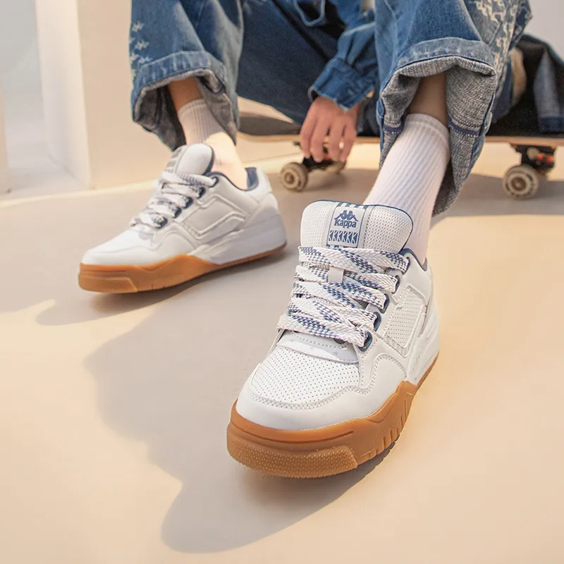 Kappa Skateboard Shoes Unisex Moon Gray-1