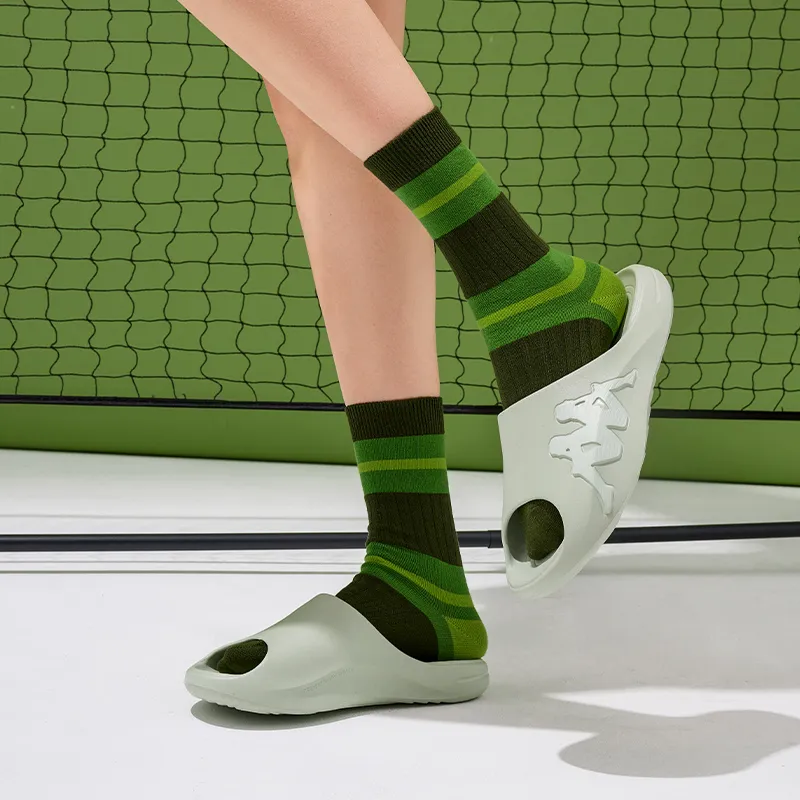 Kappa Slide Slippers Unisex Green-6