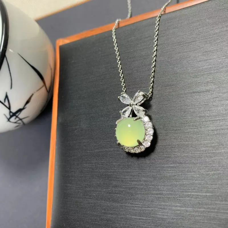Yu Decheng Chalcedony Necklaces Women's-7