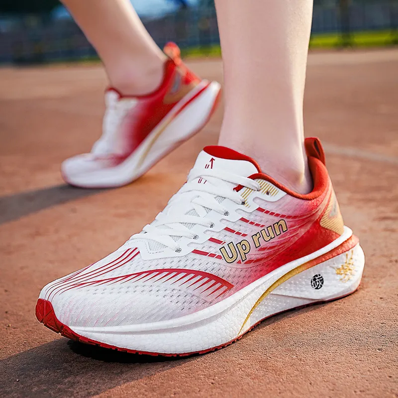 Up Run Flying Arrow 8 Special Edition Running Shoes Unisex New Year Of The Dragon Style, Flame Red-6
