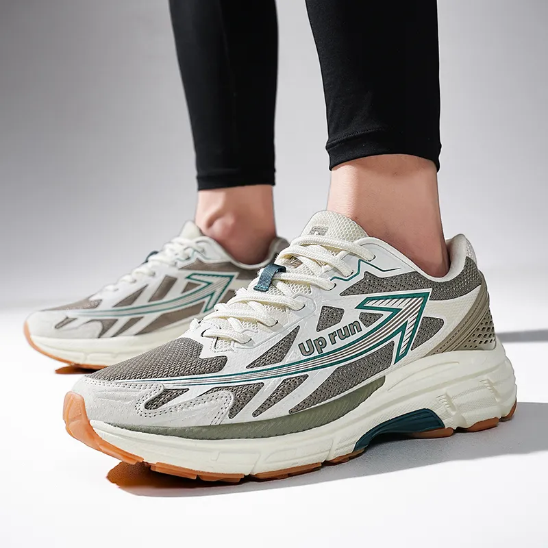 Up Run Qingming Arrow Running Shoes Unisex Champagne Green-6