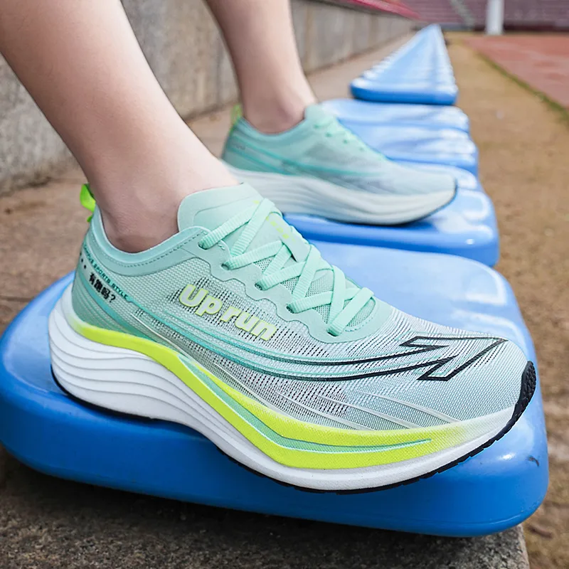 Up Run UP2.0 Running Shoes Unisex Foam Green-6