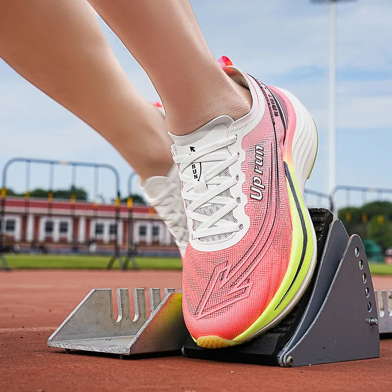 Up Run UP2.0 Running Shoes Unisex Neon Red-8