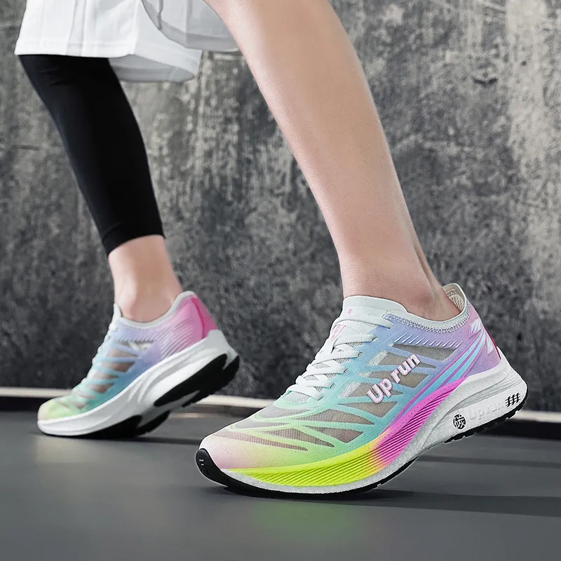 Up Run Speedy Sprinter Running Shoes Unisex Seven Colors Of The Rainbow-5