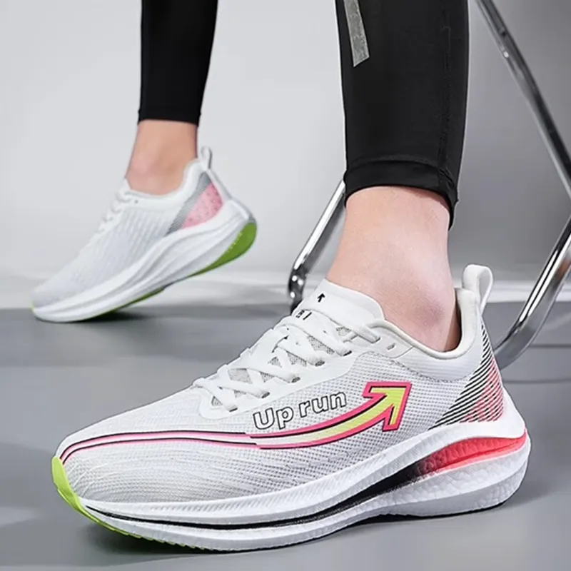 Up Run FeiyuTech Feiyu AK2000S Running Shoes Unisex Peacock White-5