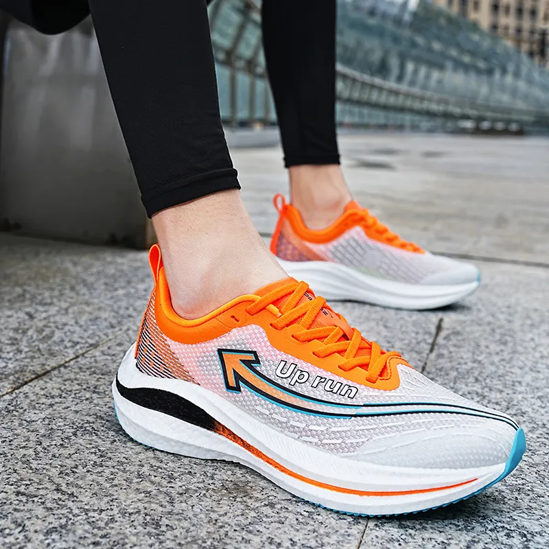 Up Run Flying Arrow 6.0 Running Shoes Unisex Hermes Orange-5