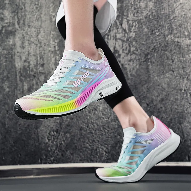 Up Run Speedy Sprinter Running Shoes Unisex Seven Colors Of The Rainbow-8