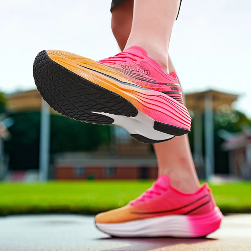 Up Run UP2.0 Running Shoes Unisex Cherry Blossom Red-6