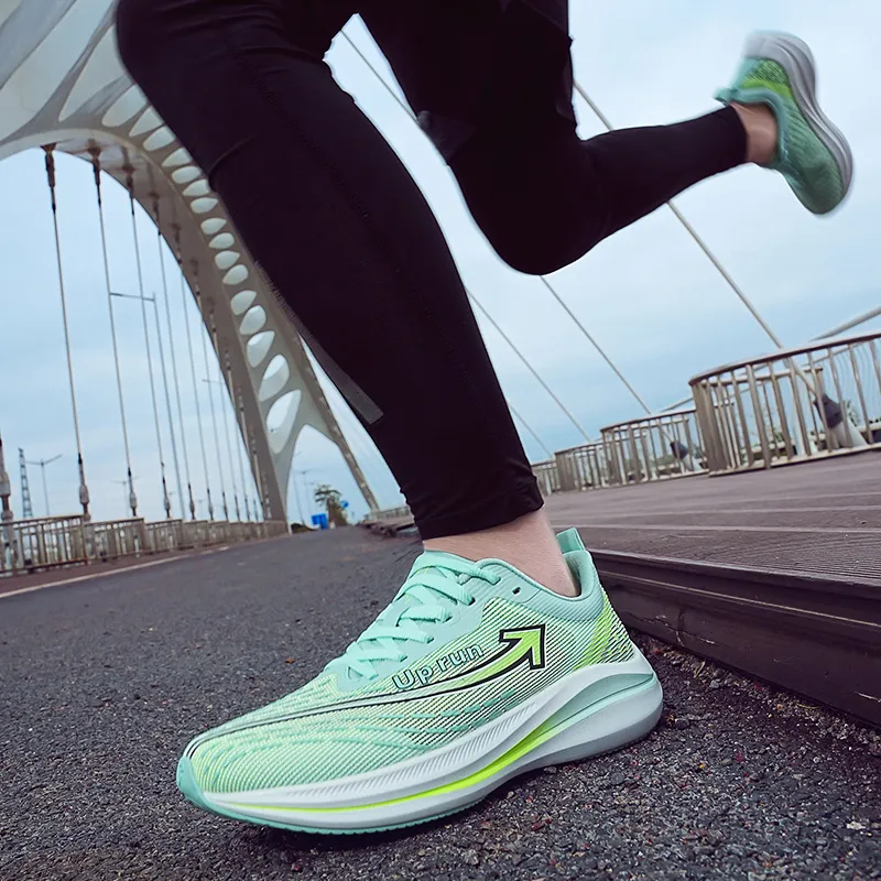 Up Run Flying Arrow 6.0ET Running Shoes Unisex Mint Green-7