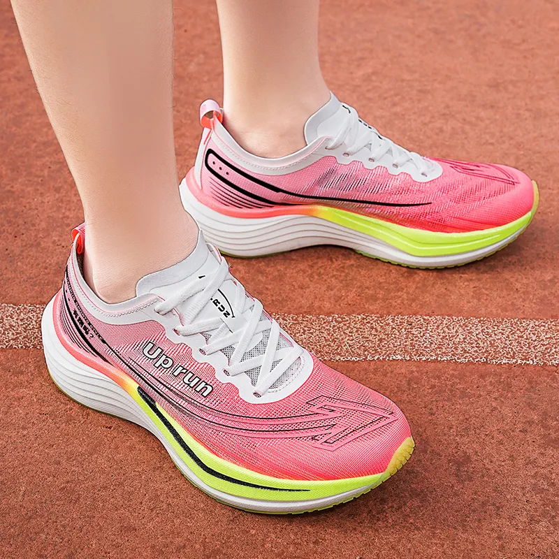 Up Run UP2.0 Running Shoes Unisex Neon Red-9