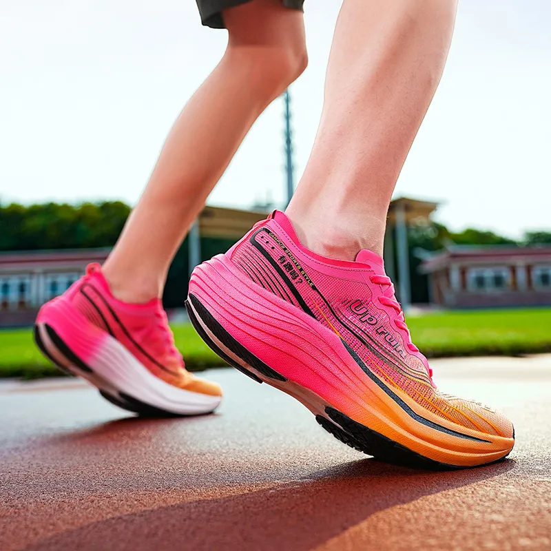 Up Run UP2.0 Running Shoes Unisex Cherry Blossom Red-9