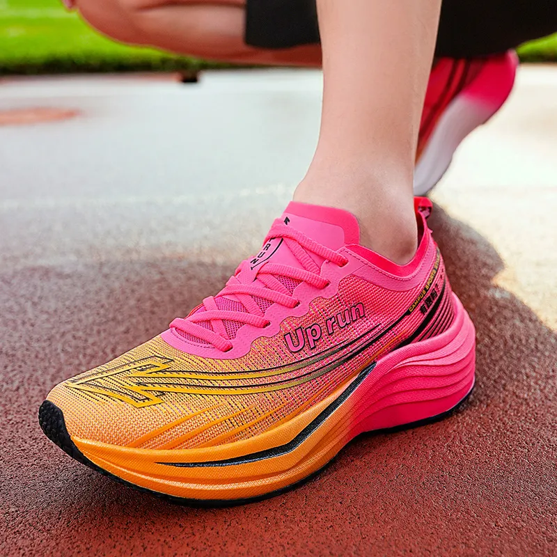 Up Run UP2.0 Running Shoes Unisex Cherry Blossom Red-10