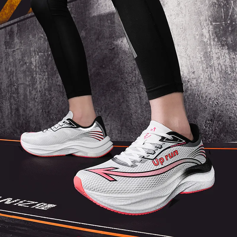 Up Run UP1.0 Running Shoes Unisex Swan White-5