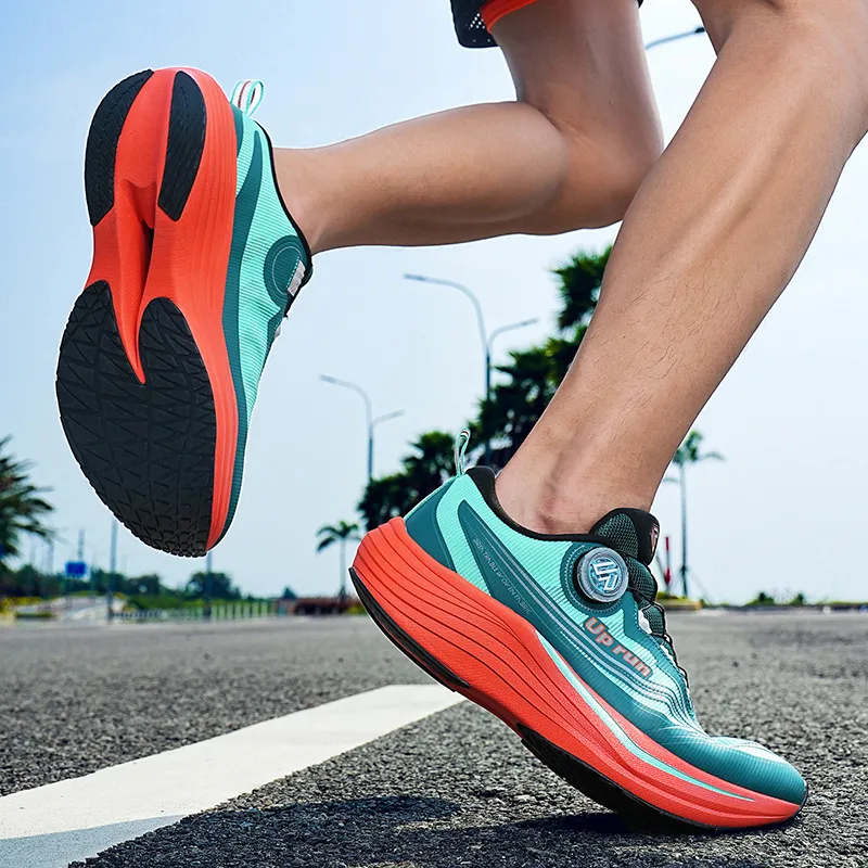 Up Run Cyclone Arrow Low-Top Running Shoes Unisex Qinghai Green-6
