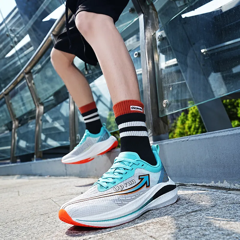 Up Run Flying Arrow 6.0 Running Shoes Unisex Tranquil Blue-8