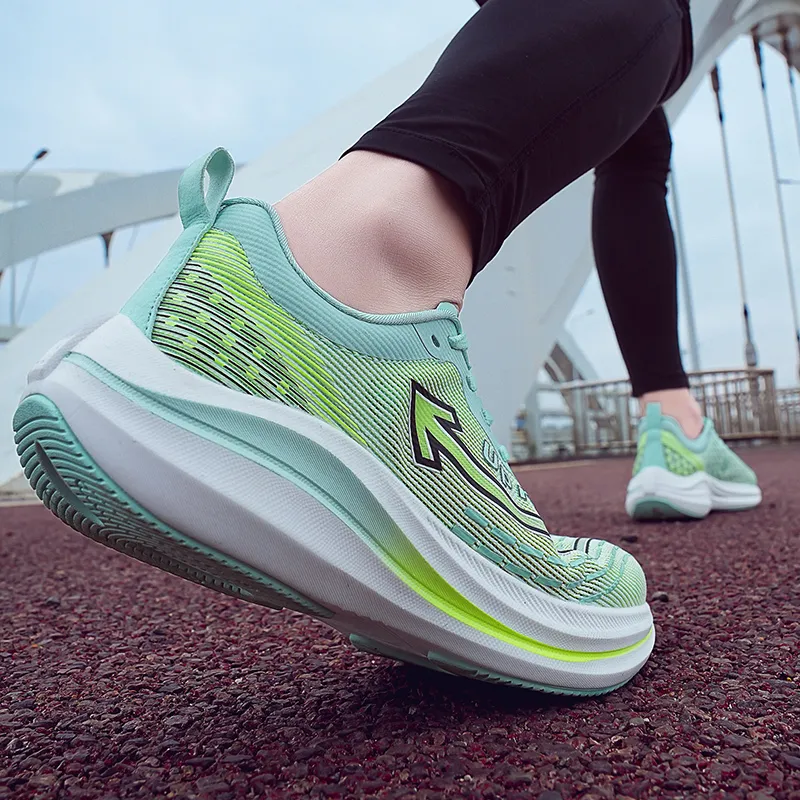 Up Run Flying Arrow 6.0ET Running Shoes Unisex Mint Green-9