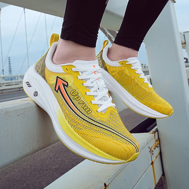 Up Run Flying Arrow 6.0ET Running Shoes Unisex Sunshine Yellow-7