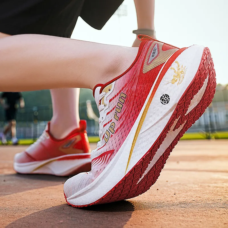 Up Run Flying Arrow 8 Special Edition Running Shoes Unisex New Year Of The Dragon Style, Flame Red-5