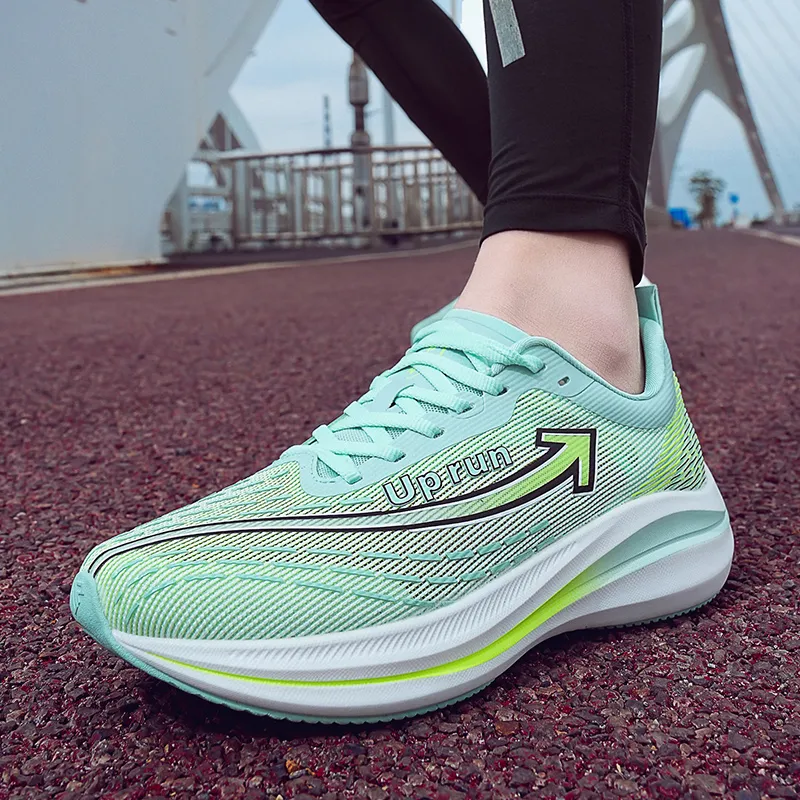 Up Run Flying Arrow 6.0ET Running Shoes Unisex Mint Green-8